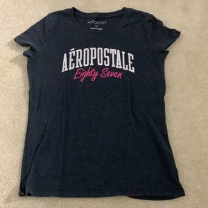 Aeropostale Logo Half Sleeve Tee